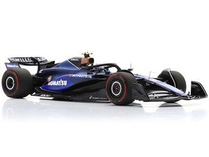 STM Diecast Spark-Model Williams F1 Team FW46 #2 Blue L. Sargeant Bahrain GP 2024 1:18 - View 2
