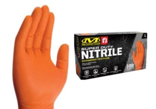 Speedzone Performance LLC Mechanix Wear: 8 Mil Heavy Duty Nitrile Disposable Gloves, Latex Free,...