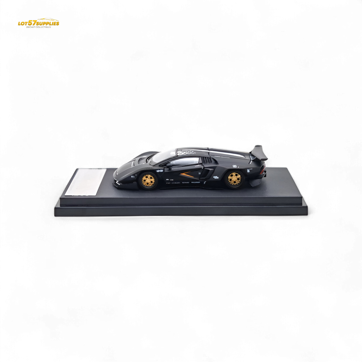 TimeMicro Countach Black 1:64