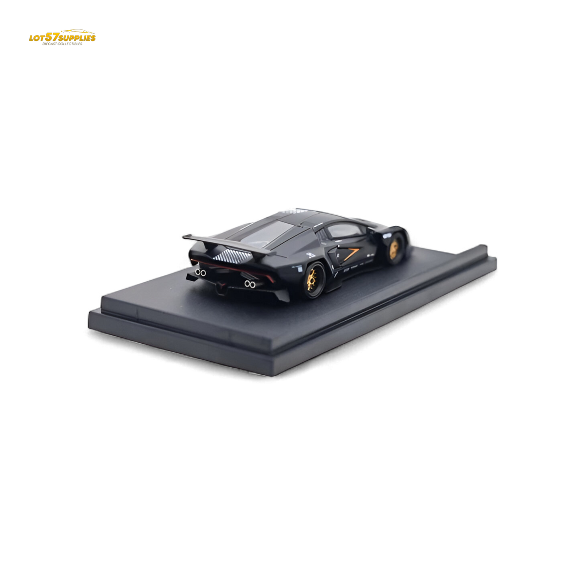 TimeMicro Countach Black 1:64