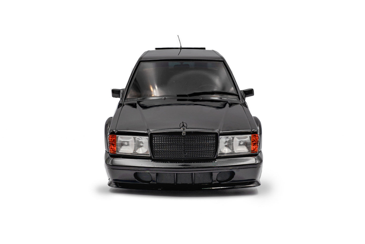 Solido 1990 Mercedes-Benz 190E (W201) EVO II Solido Works Black 1:18
