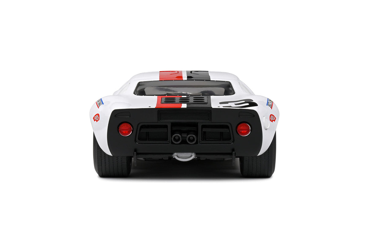 STM Diecast Solido 2015 Ford Gt40 Mk1 No 3 Eric Dean Design White 1:18 - View 3