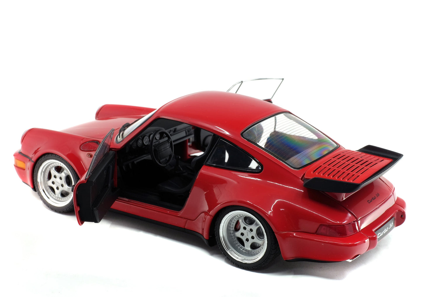 Solido 1990 Porsche 911 (964) Turbo 3.6 Indian Red 1:18