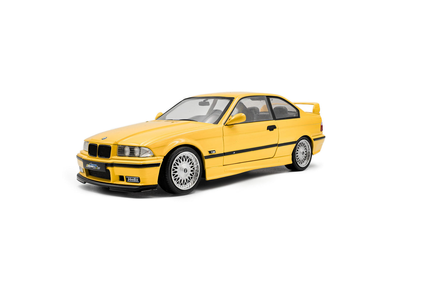 Solido 1991 BMW E36 M3 Coupe E36 Solido Works Dakar Yellow 1:18