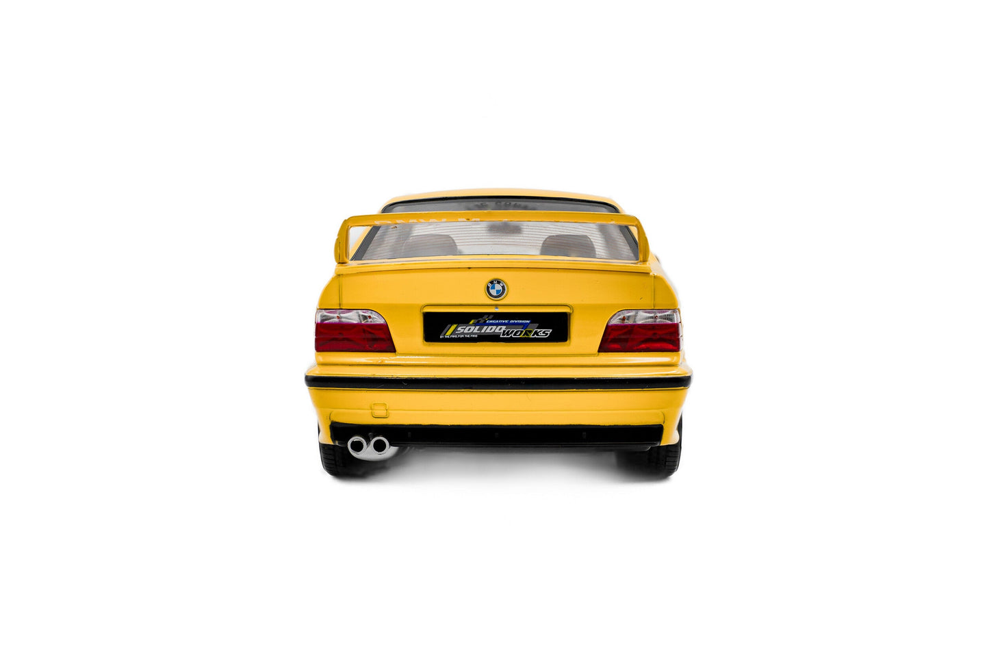 Solido 1991 BMW E36 M3 Coupe E36 Solido Works Dakar Yellow 1:18