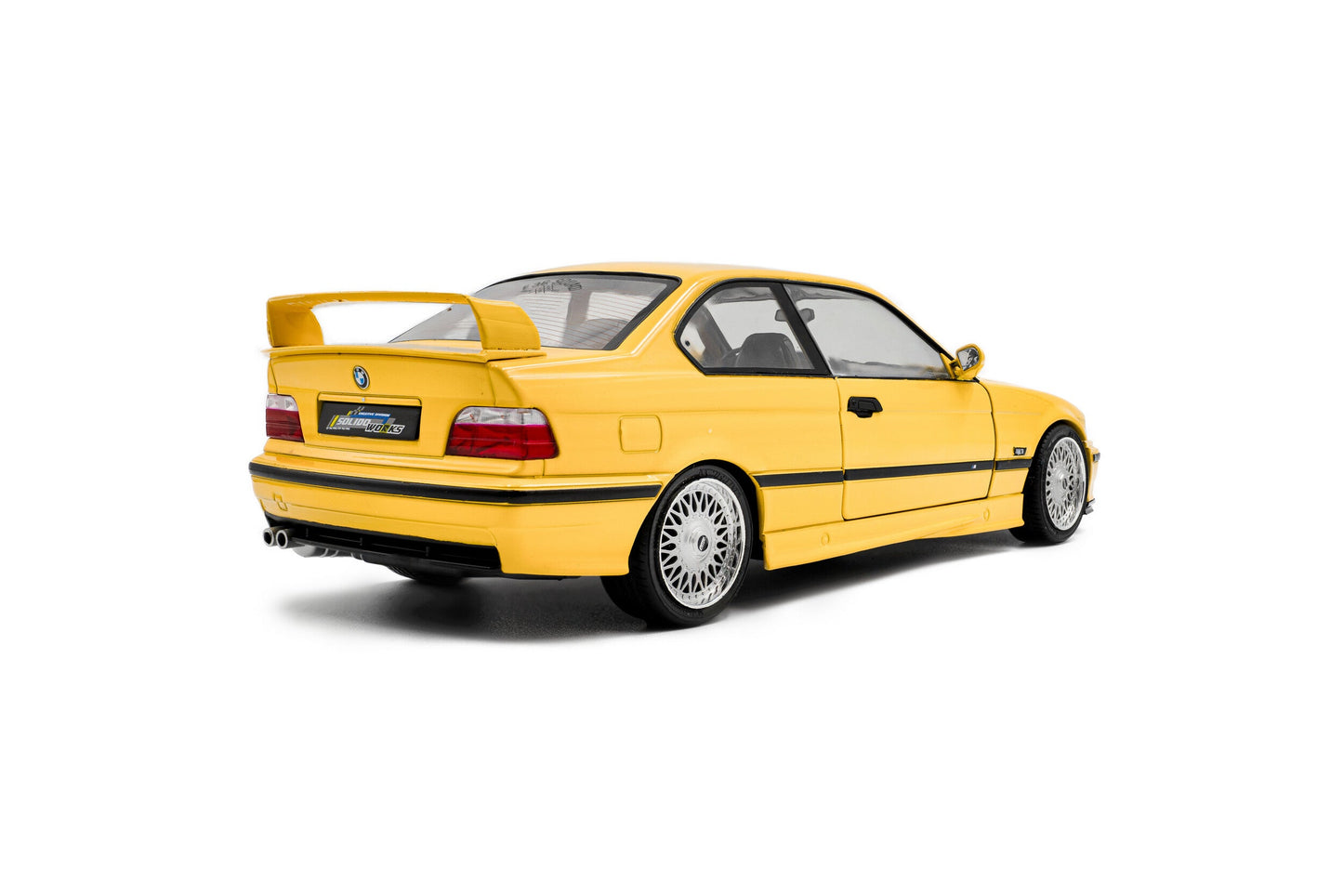 Solido 1991 BMW E36 M3 Coupe E36 Solido Works Dakar Yellow 1:18