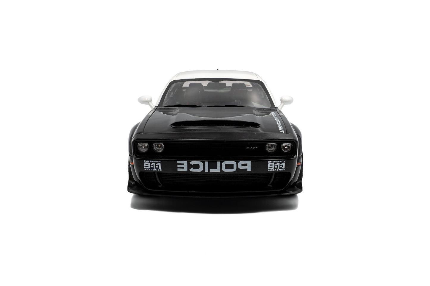 Solido 2023 Dodge Challenger SRT Hellcat Redeye Highway Patrol Black 1:18
