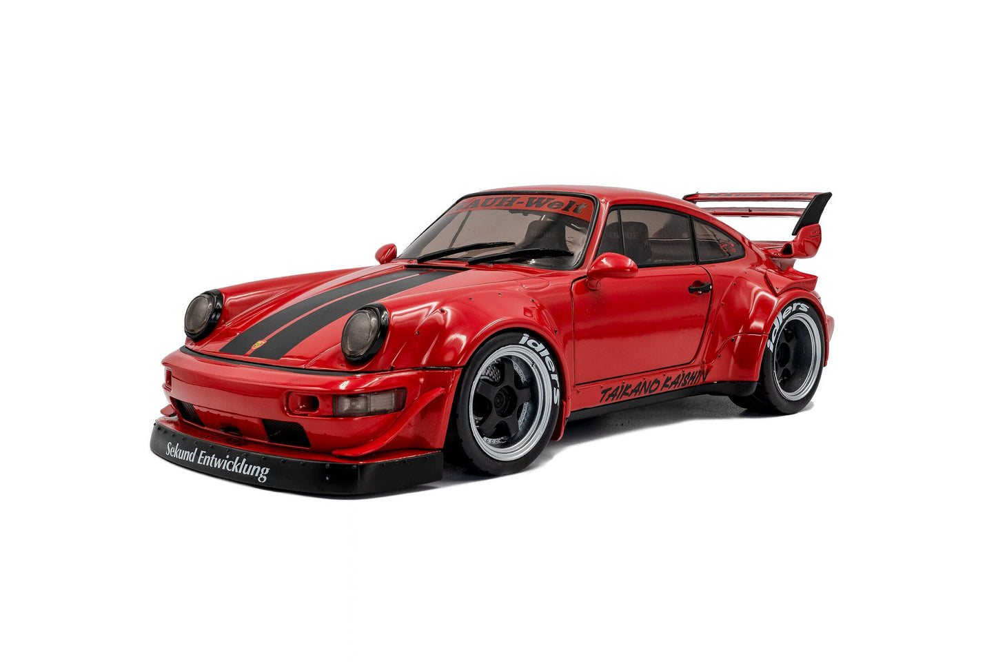 Solido 2024 Porsche 911 964 RWB Taikano Kaishin Red 1:18
