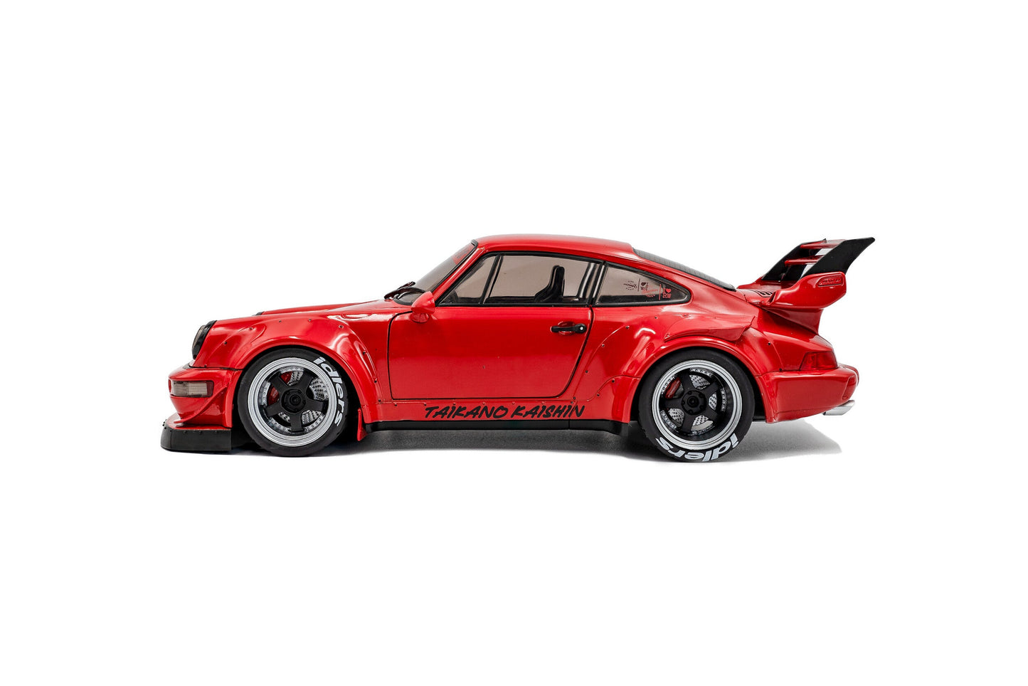 Solido 2024 Porsche 911 964 RWB Taikano Kaishin Red 1:18