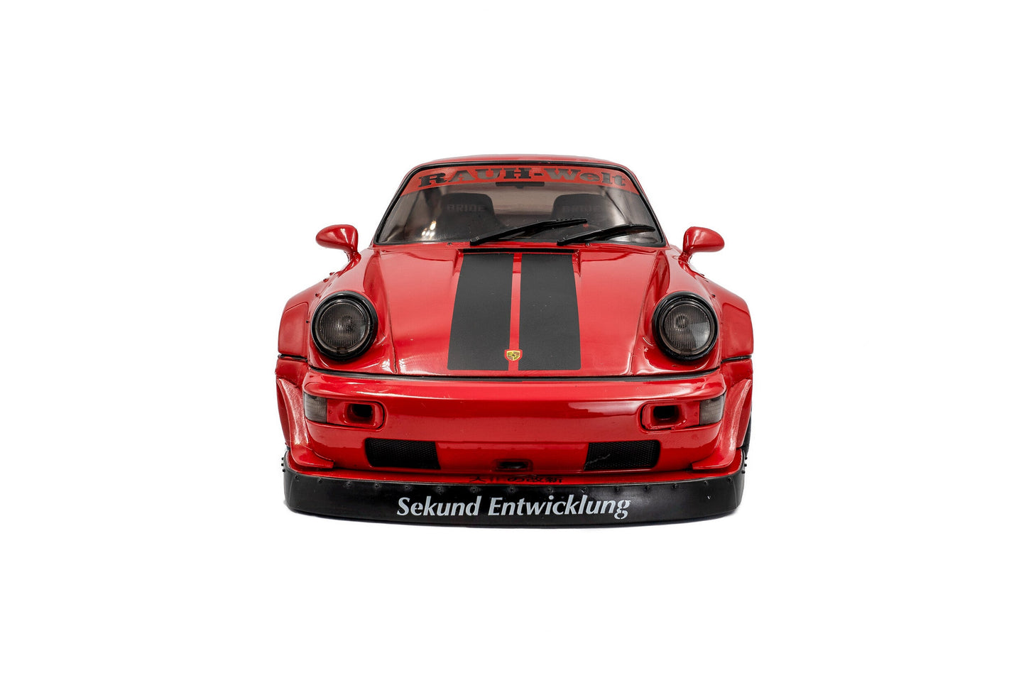 Solido 2024 Porsche 911 964 RWB Taikano Kaishin Red 1:18