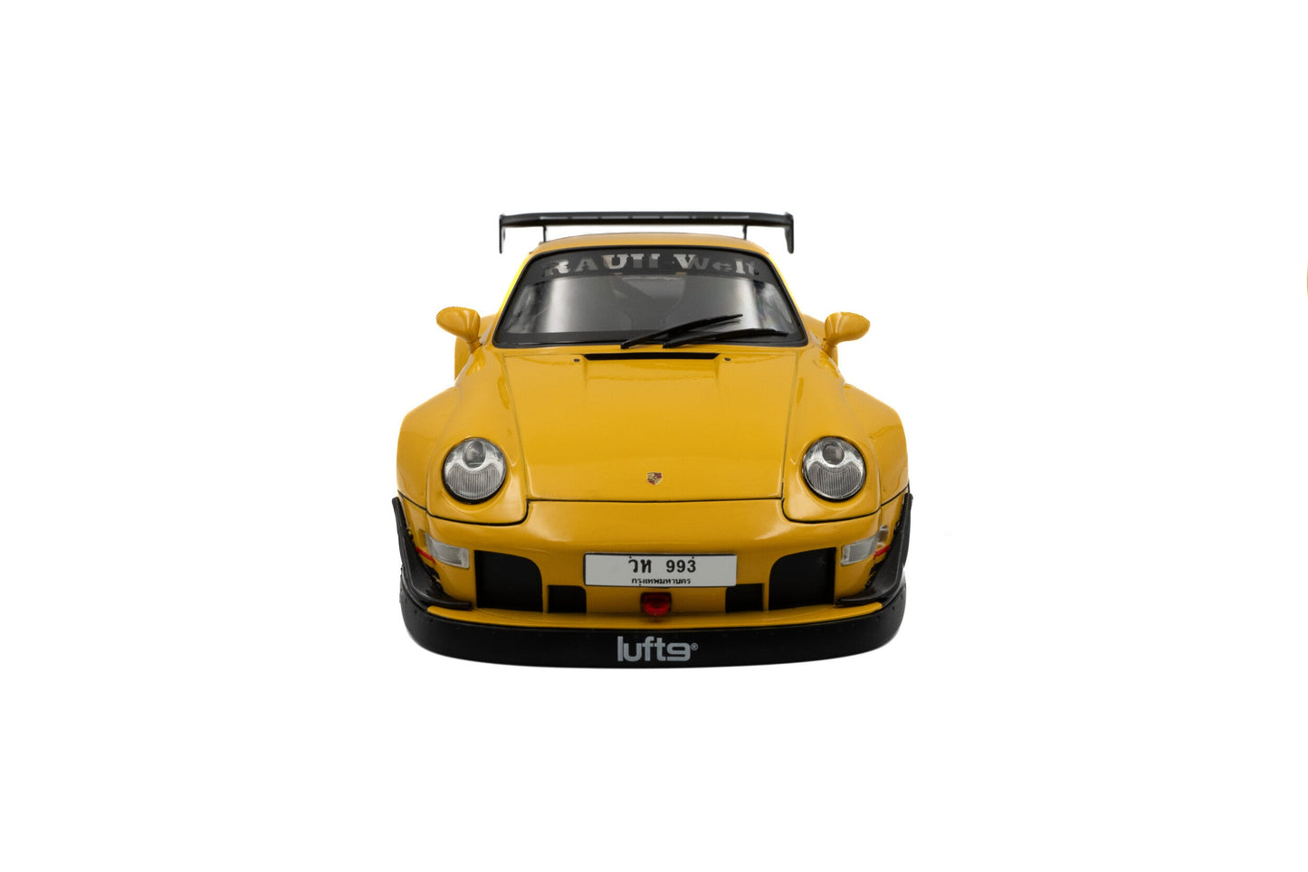 Solido 2020 Porsche 911 993 RWB Bodykit "Cindarella" Yellow 1:18