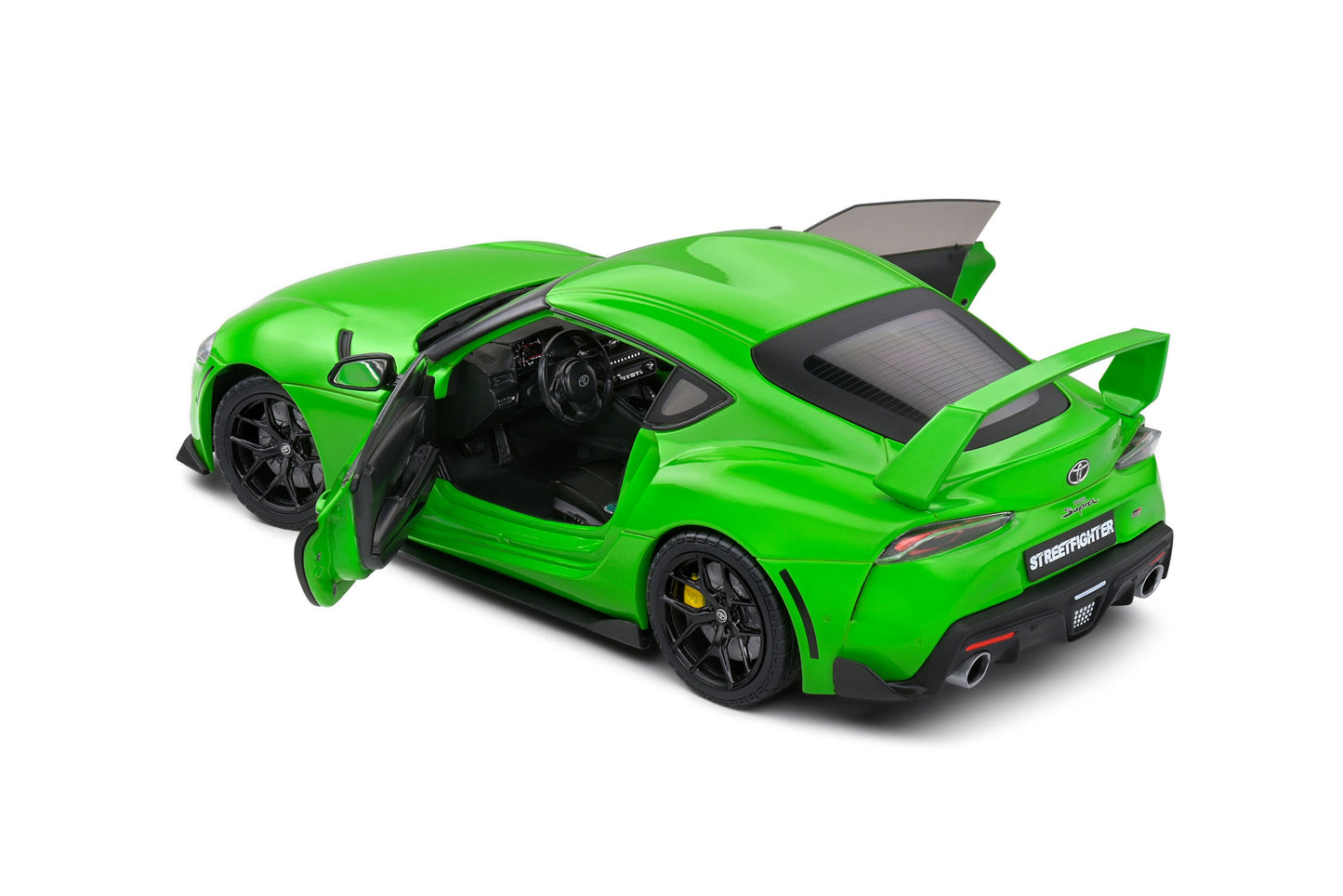 Solido 2023 Toyota GR Supra A90 Streetfighter Wasabi Green 1:18