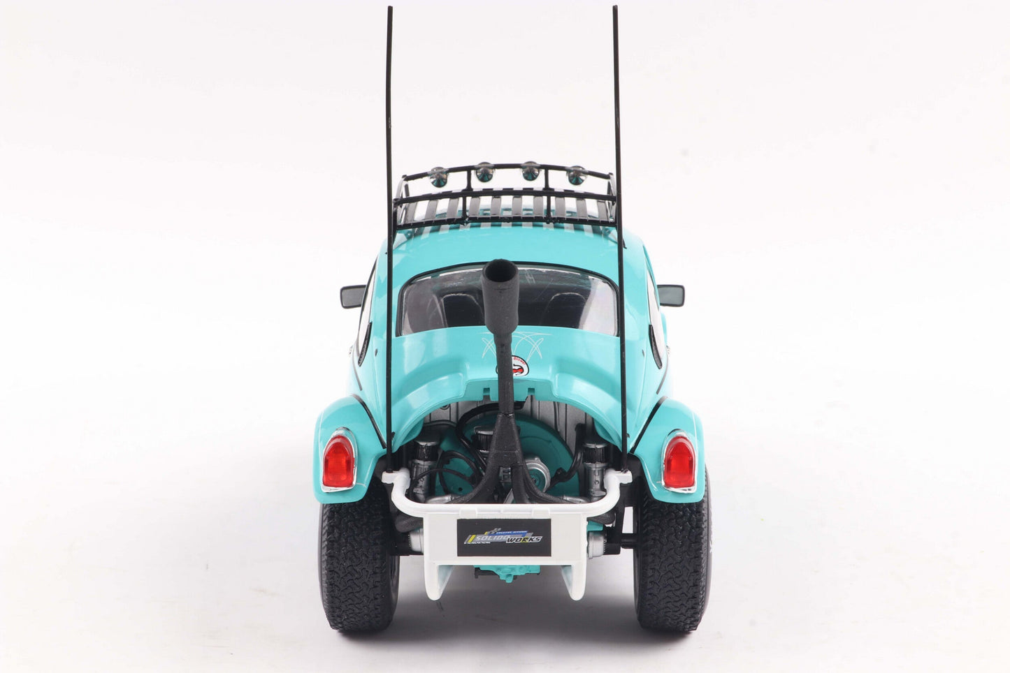 Solido 1976 Volkswagen Beetle Baja All Road Miami Green 1:18