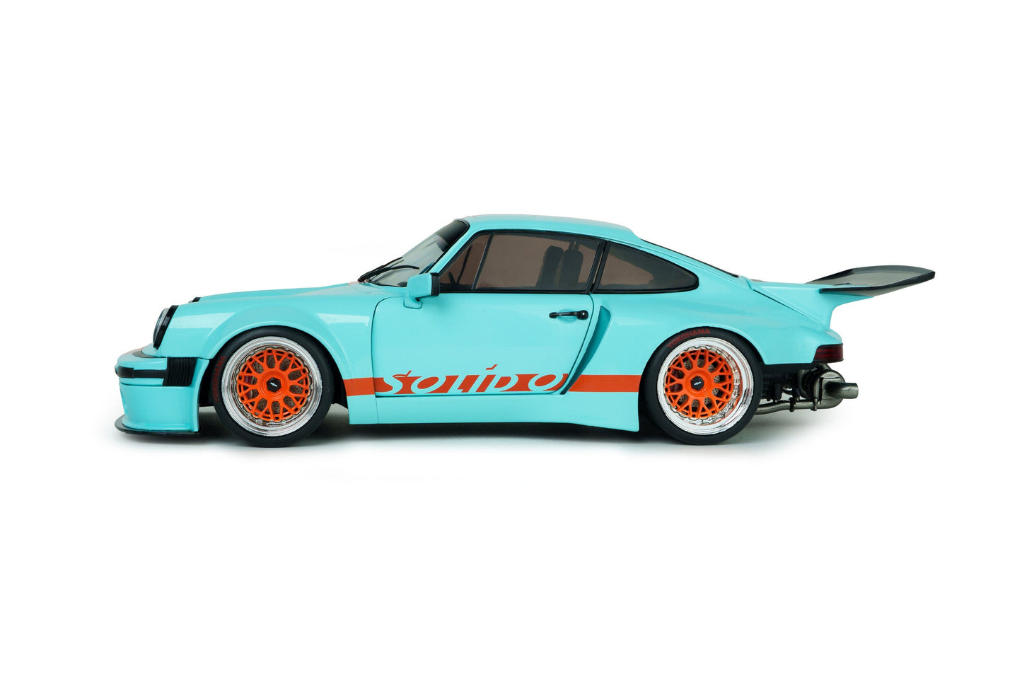 Solido 2026 Porsche 911 KS-R Blue & Orange Khyzyl Saleem 1:18