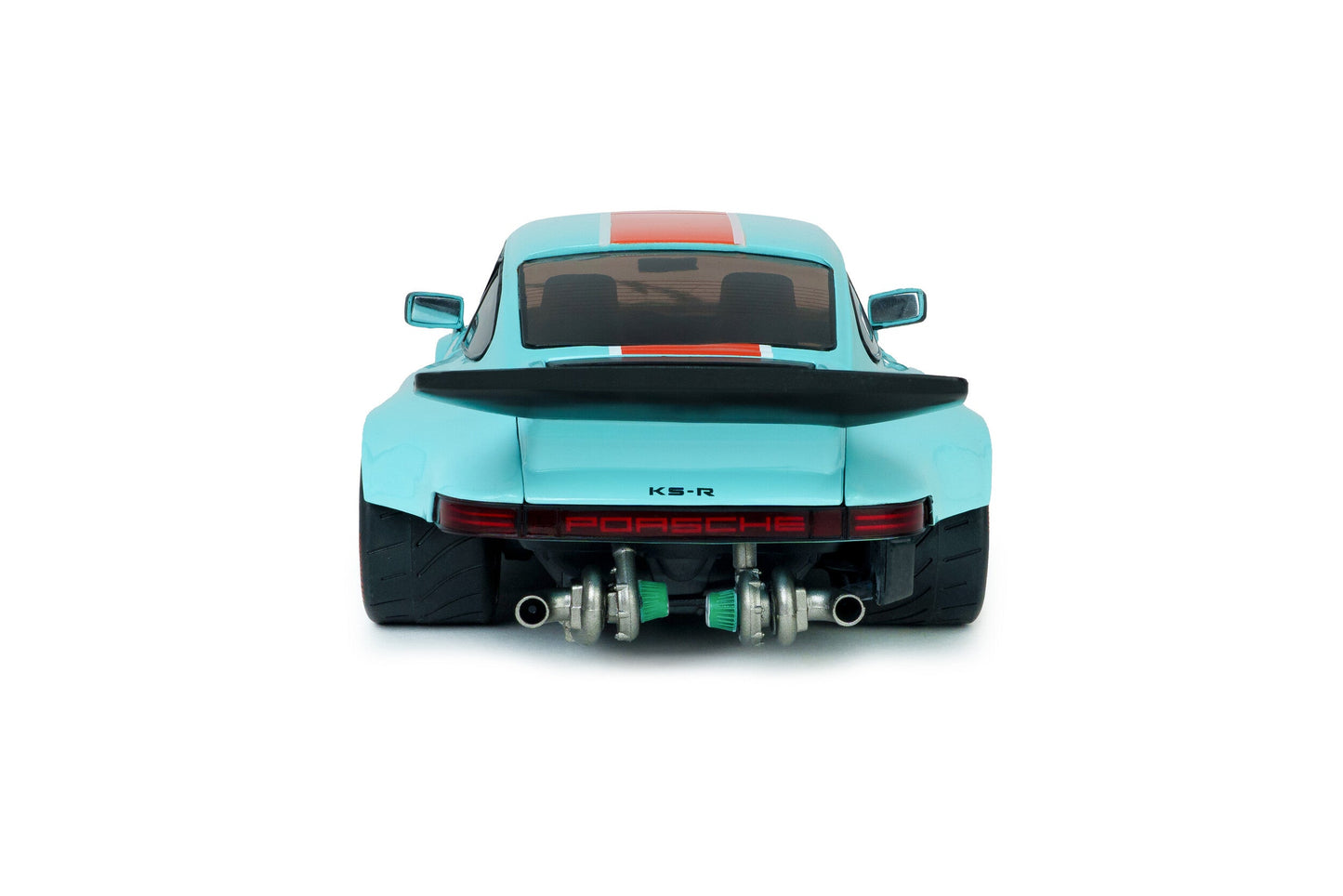 Solido 2026 Porsche 911 KS-R Blue & Orange Khyzyl Saleem 1:18