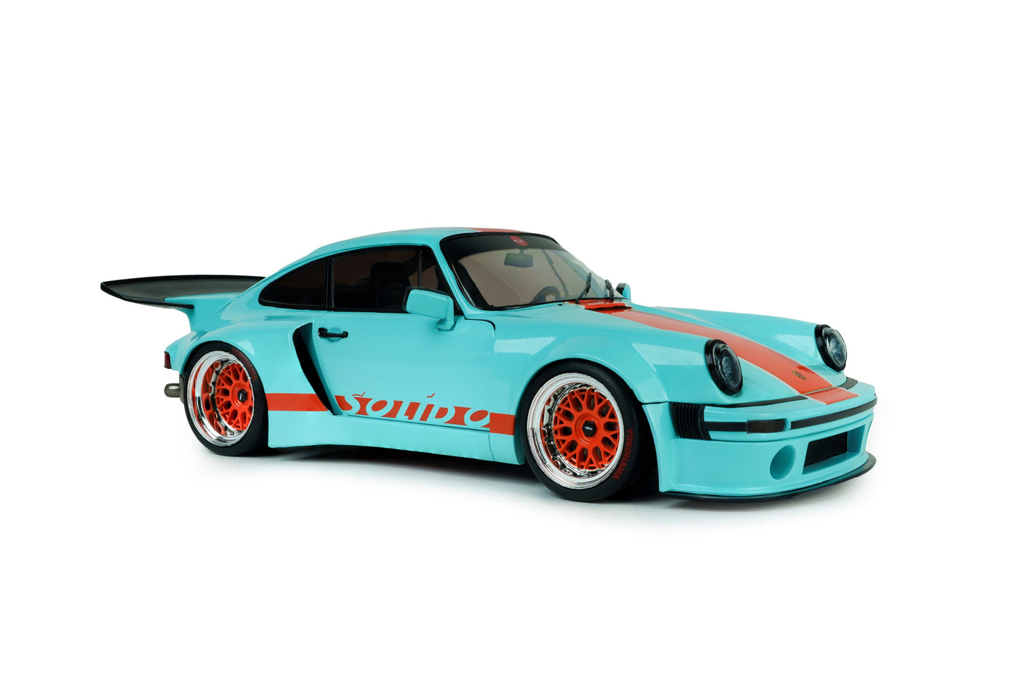 Solido 2026 Porsche 911 KS-R Blue & Orange Khyzyl Saleem 1:18