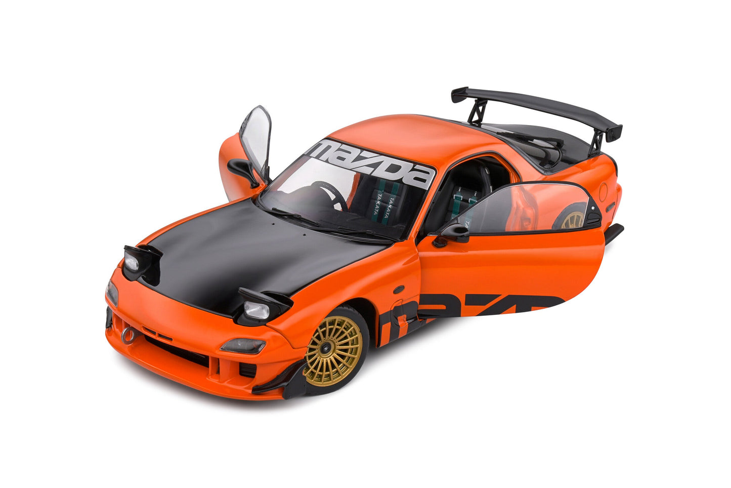 Solido 1999 Mazda RX7 FD3RS Solido Works Orange 1:18