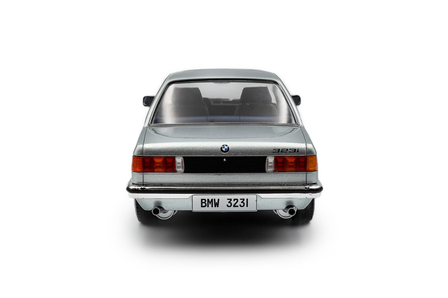 Solido 1980 BMW 323i (E21) Silver Blue Metallic 1:18