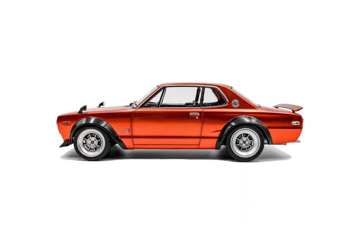 Solido 1970 Nissan Skyline (C10) Hakosuka Orange 1:18