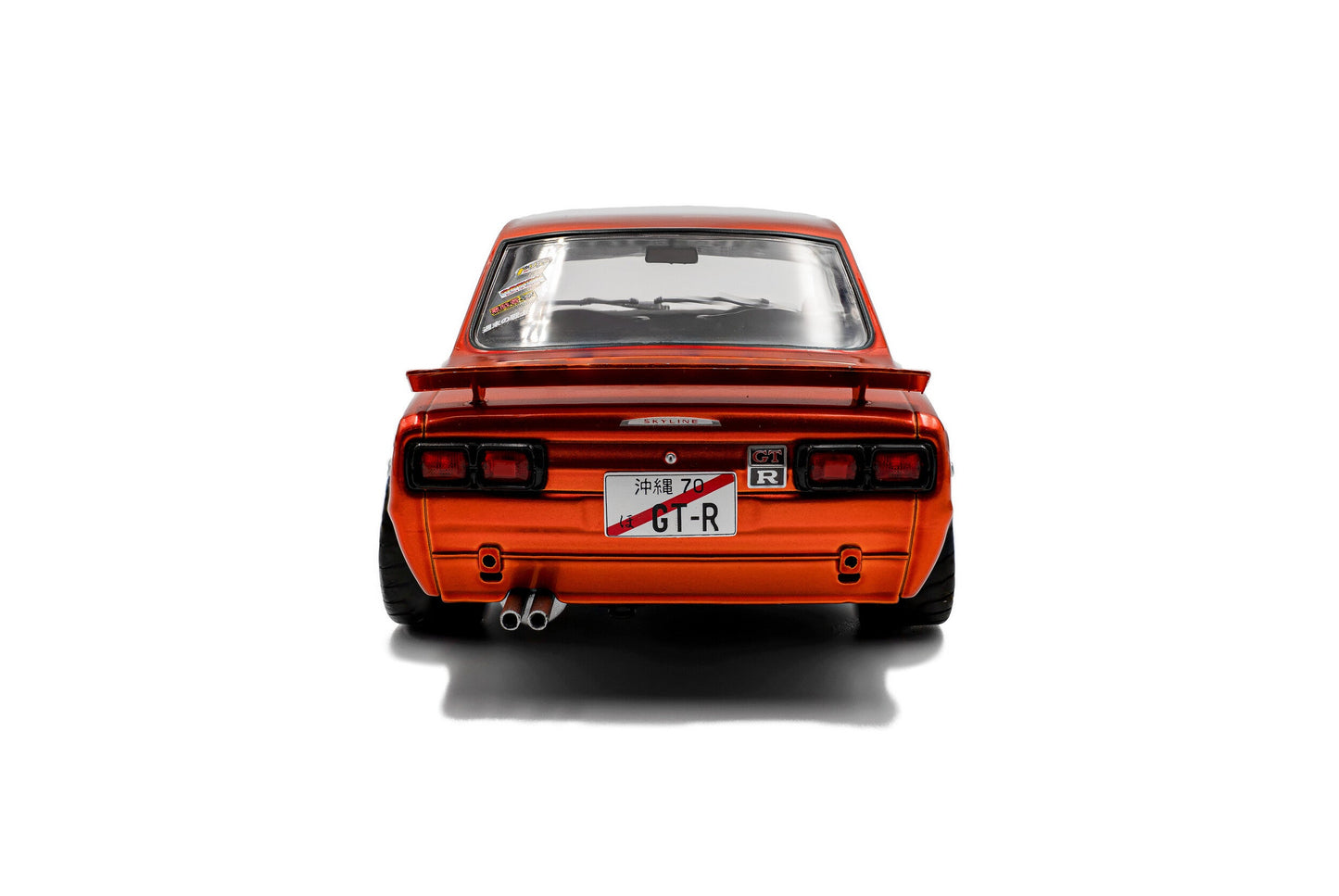 Solido 1970 Nissan Skyline (C10) Hakosuka Orange 1:18