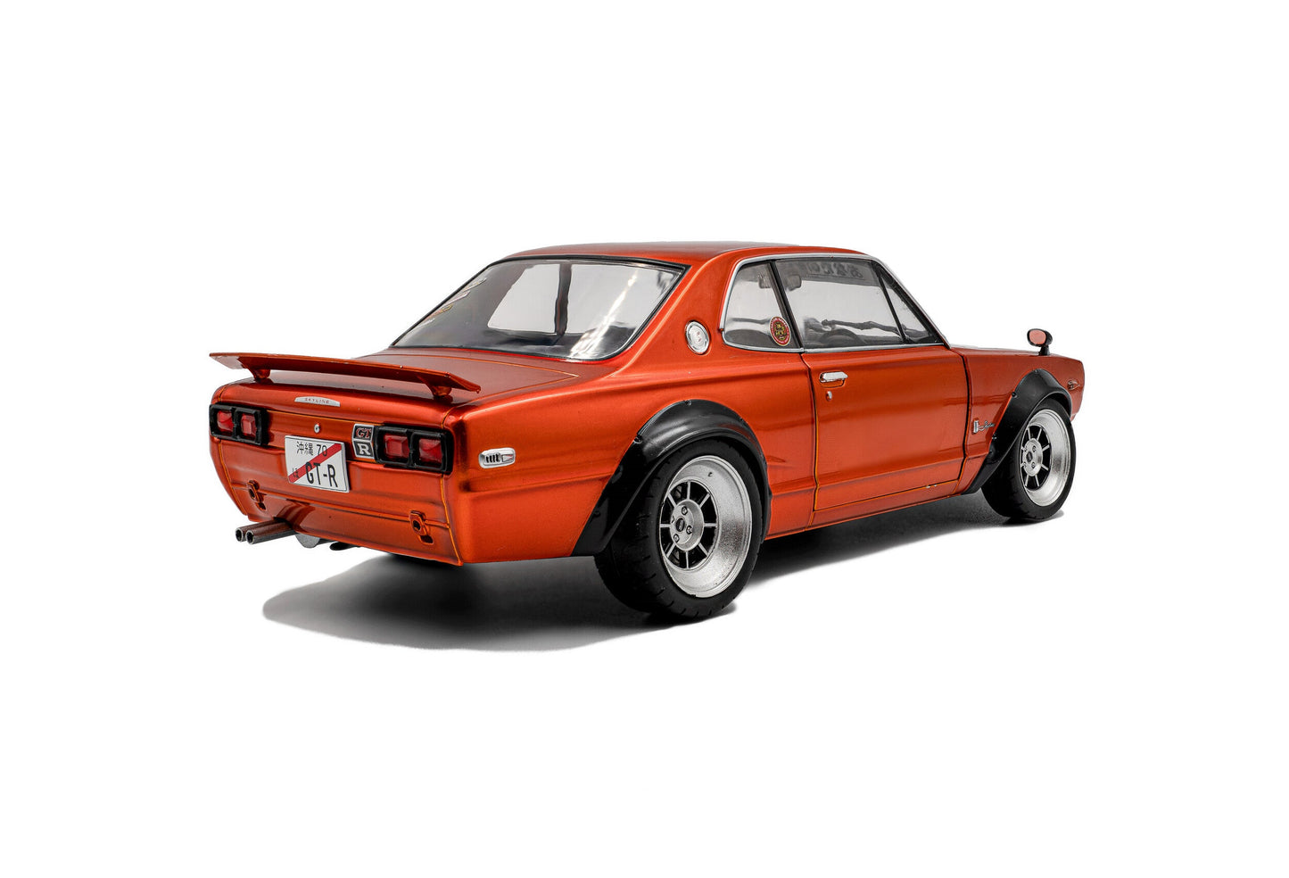 Solido 1970 Nissan Skyline (C10) Hakosuka Orange 1:18