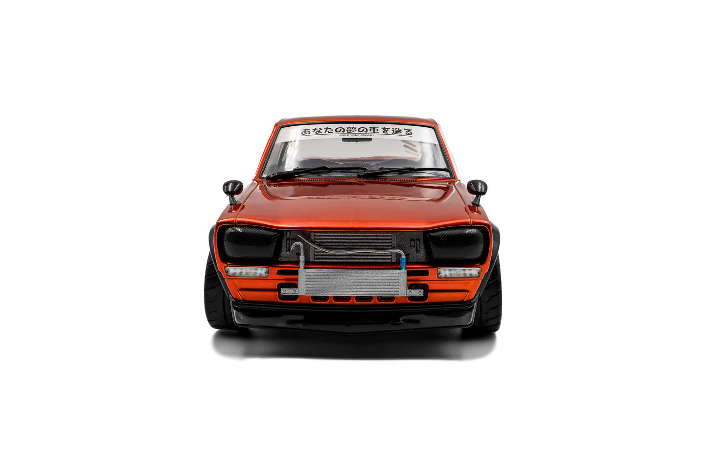 Solido 1970 Nissan Skyline (C10) Hakosuka Orange 1:18