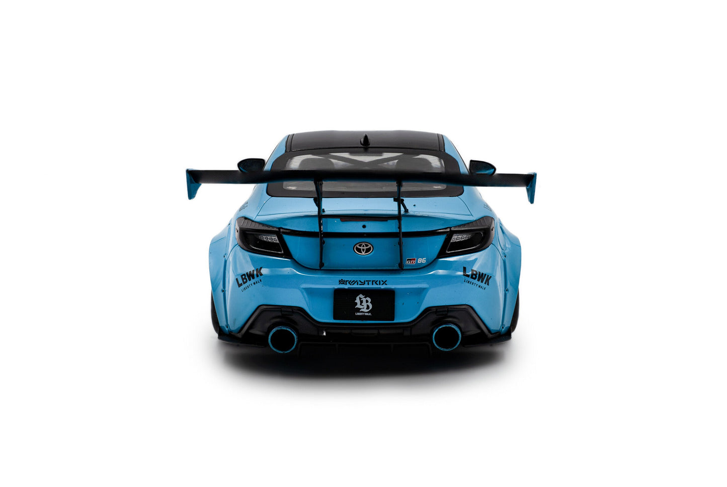 Solido 2024 Toyota GR86 LBWK Body Kit Baby Blue 1:18