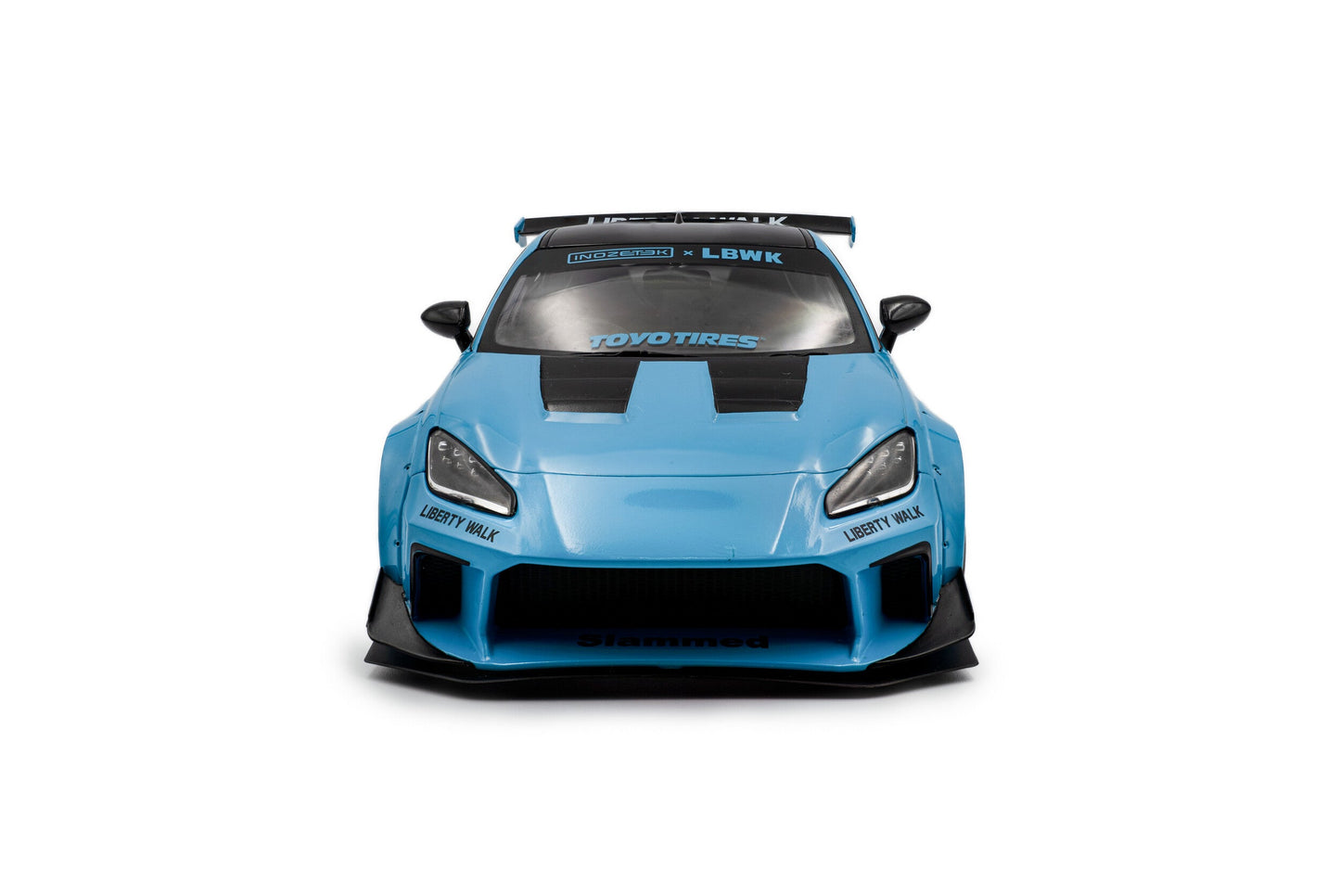 Solido 2024 Toyota GR86 LBWK Body Kit Baby Blue 1:18
