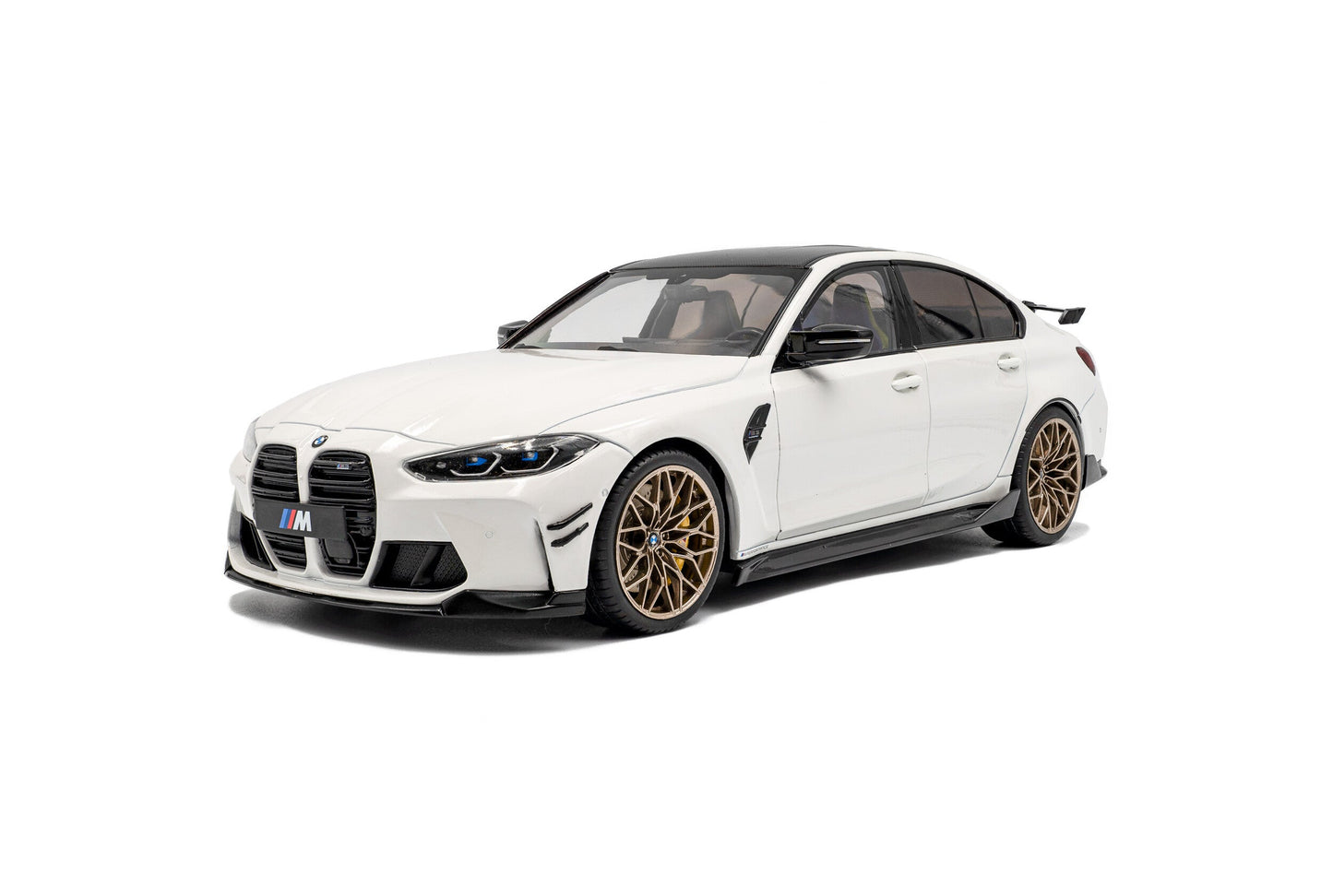 Solido 2024 BMW M3 M-Performance G80 Alpine White 1:18
