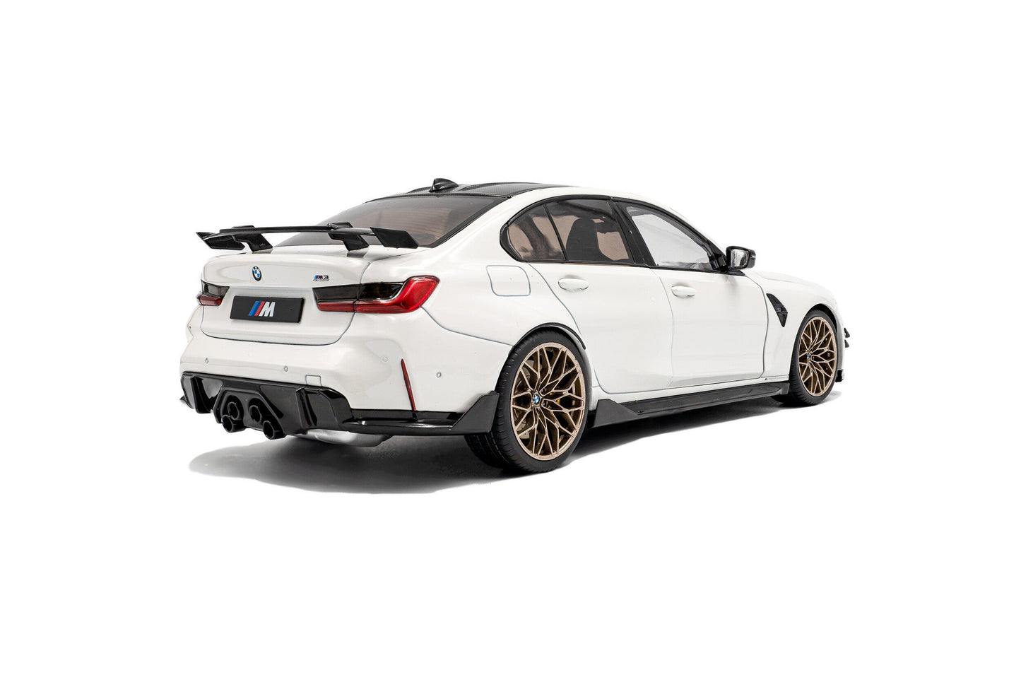Solido 2024 BMW M3 M-Performance G80 Alpine White 1:18