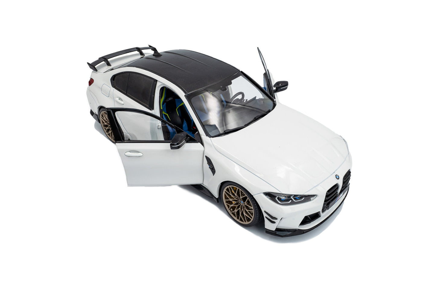 Solido 2024 BMW M3 M-Performance G80 Alpine White 1:18