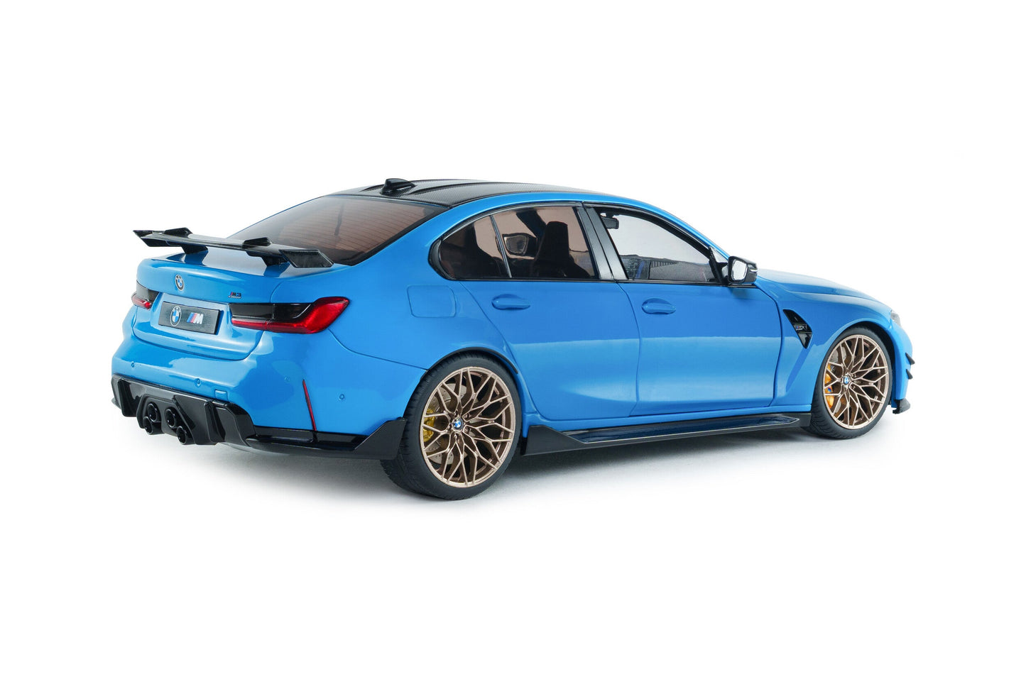 Solido 2024 BMW M3 M-Performance G80 Daytona Beach Blue 1:18