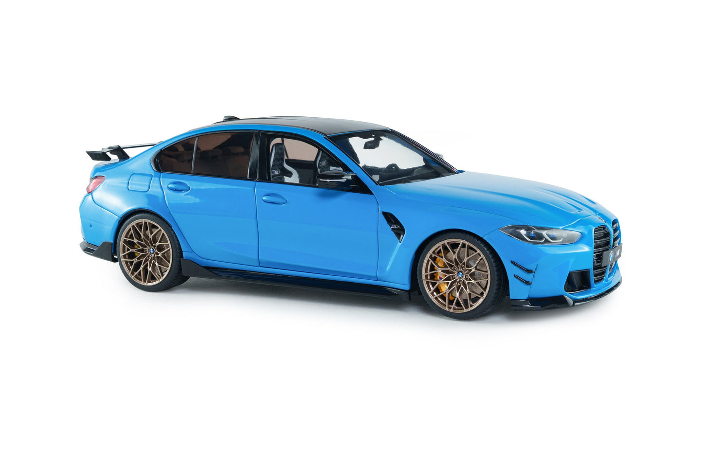 Solido 2024 BMW M3 M-Performance G80 Daytona Beach Blue 1:18