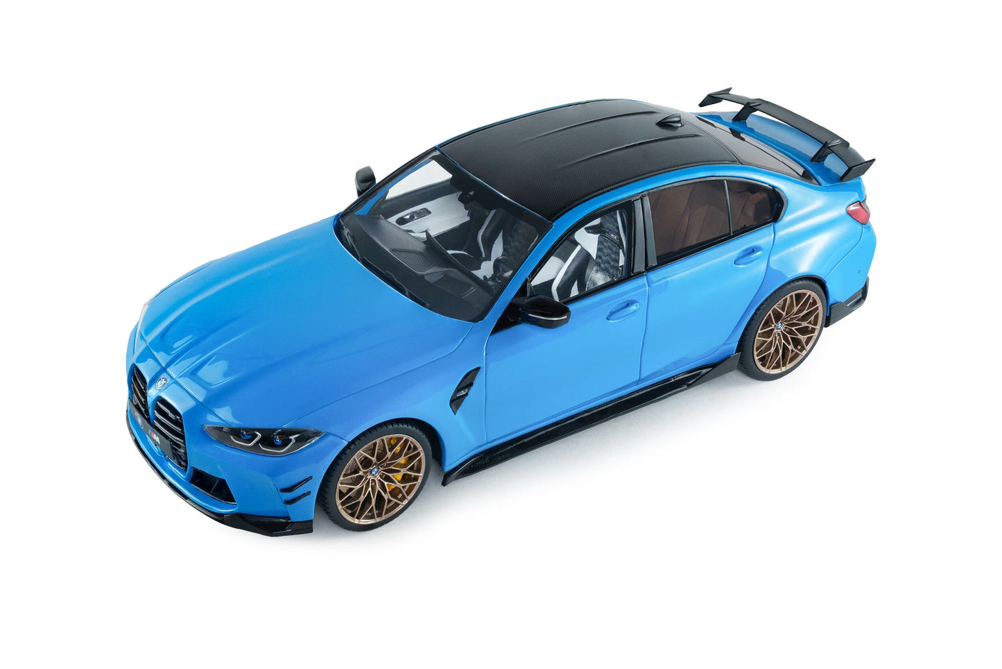 Solido 2024 BMW M3 M-Performance G80 Daytona Beach Blue 1:18