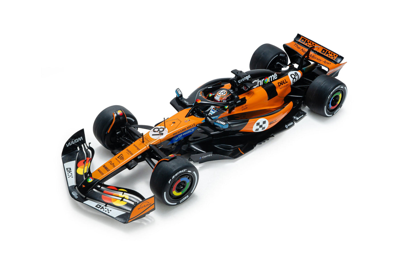 Solido Mclaren F1 Team MCL39 Orange #81 O. Piastri 3rd Monaco GP 2025 1:18