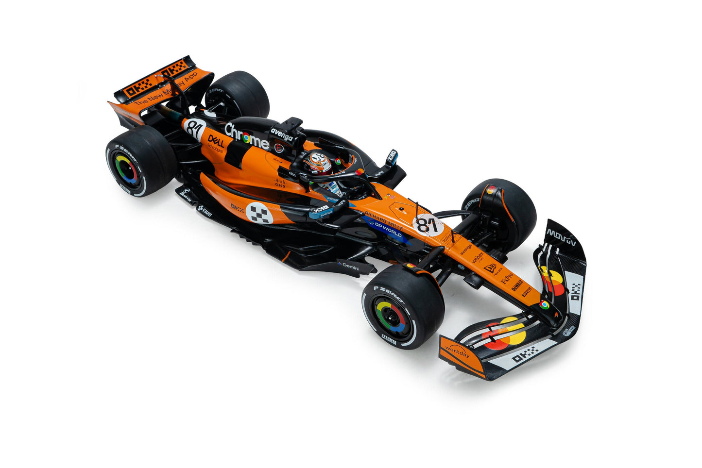 Solido Mclaren F1 Team MCL39 Orange #81 O. Piastri 3rd Monaco GP 2025 1:18