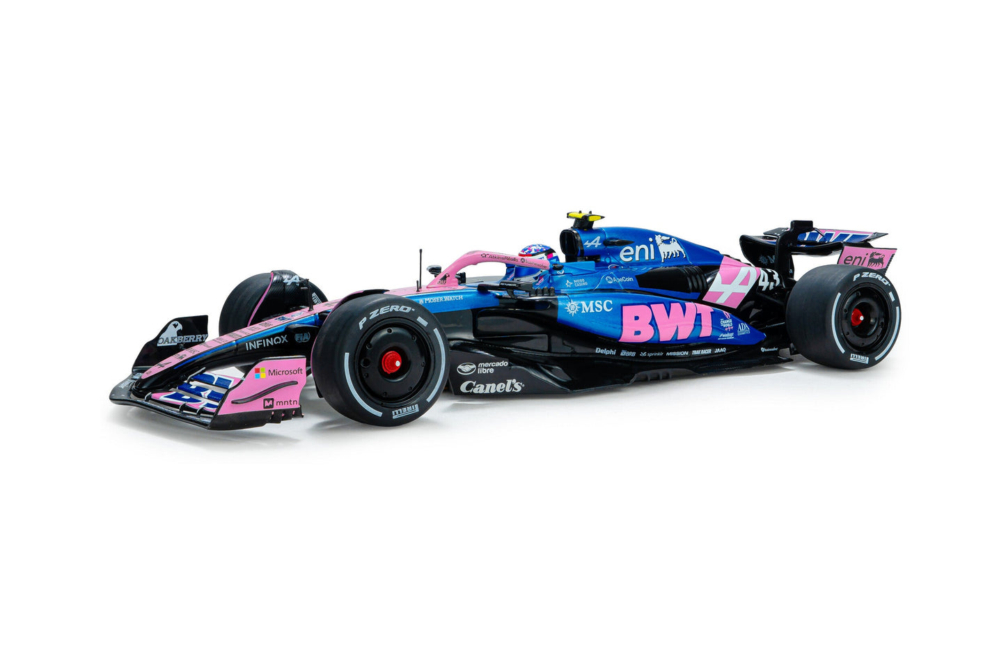 Solido Alpine F1 Team A525 #43 Colapinto Canada GP 2025 Pink 1:18