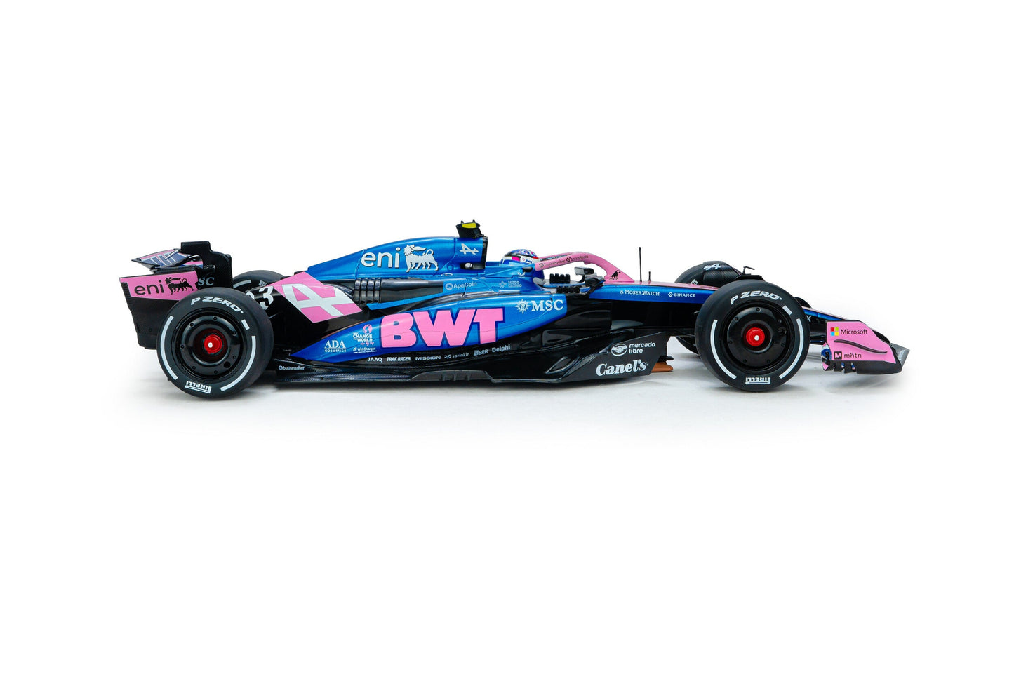 Solido Alpine F1 Team A525 #43 Colapinto Canada GP 2025 Pink 1:18