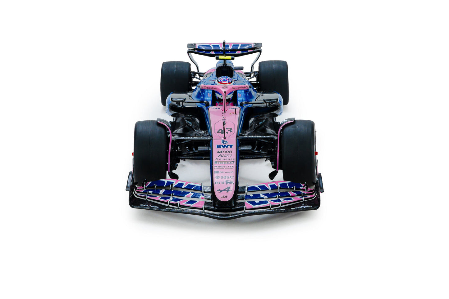 Solido Alpine F1 Team A525 #43 Colapinto Canada GP 2025 Pink 1:18