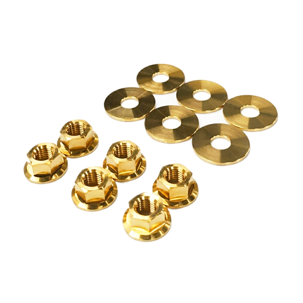 ZSPEC Front-Shocks Fastener Kit for '15-23 Ford Mustang GT 5.0L S550, Titanium