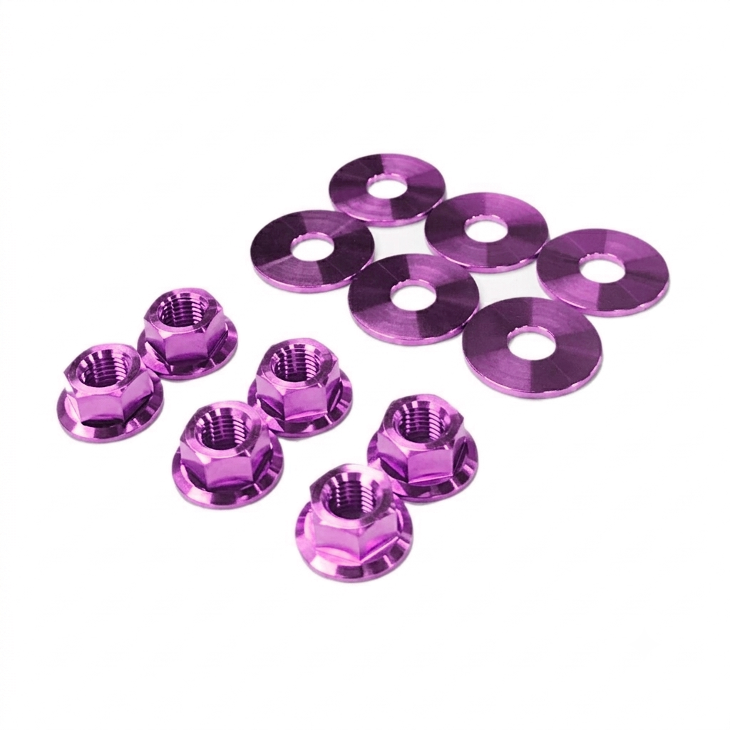 ZSPEC Front-Shocks Fastener Kit for '15-23 Ford Mustang GT 5.0L S550, Titanium