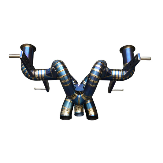 Bull Boost Performance Titanium Straight Pipe Exhaust System for Lamborghini Aventador S LP740‑4...