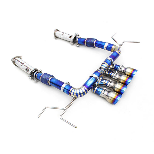 Bull Boost Performance Performance Titanium Catback Exhaust System for Chevrolet Corvette C8 Z06