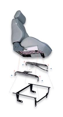Procar Seat Adapter Brackets - 81730