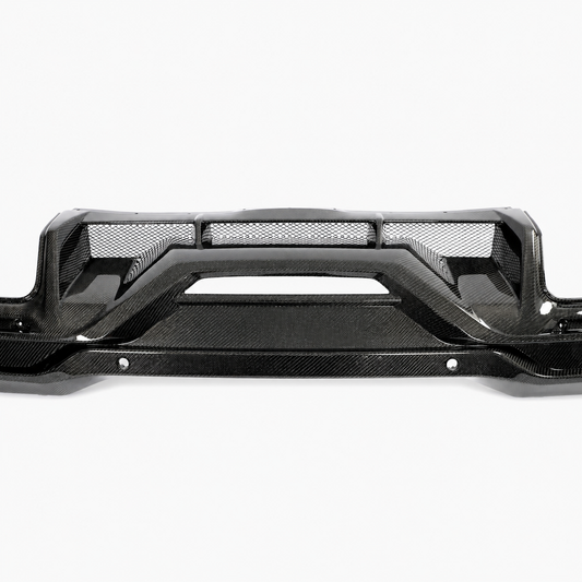 Dry Carbon Fiber Rear Bumper Diffuser for Ford Mustang Dark Horse