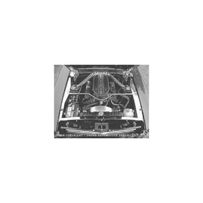 Scott Drake Underhood Stainless Trim - ACCUHT69
