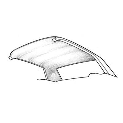 Scott Drake Replacement Interior Headliners - HLFFHT63WT