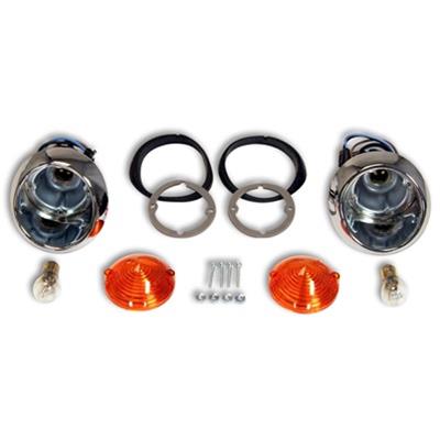 Scott Drake Complete Parking Lamp Kits - KITELC1