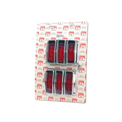 Scott Drake Replacement Taillight Components - KITELC3
