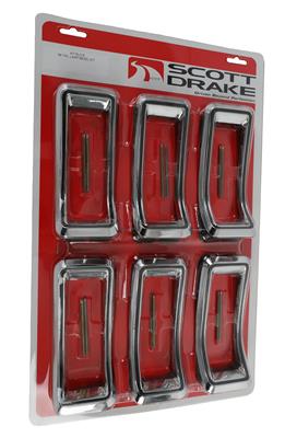 Scott Drake Replacement Taillight Components - KITELC6